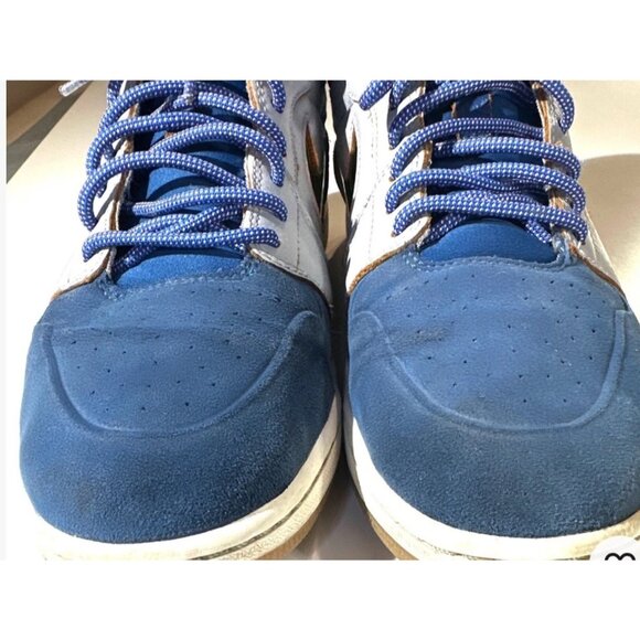 Nike Air Jordan 1 Mens Sneaker Nouveau 23 Dunk  From Above Multicolor Size 13 - Picture 9 of 10